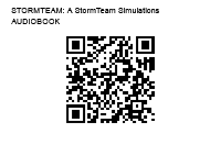 Scan this QR code to share STORMTEAM: A StormTeam Simulations Novel Audiobook!