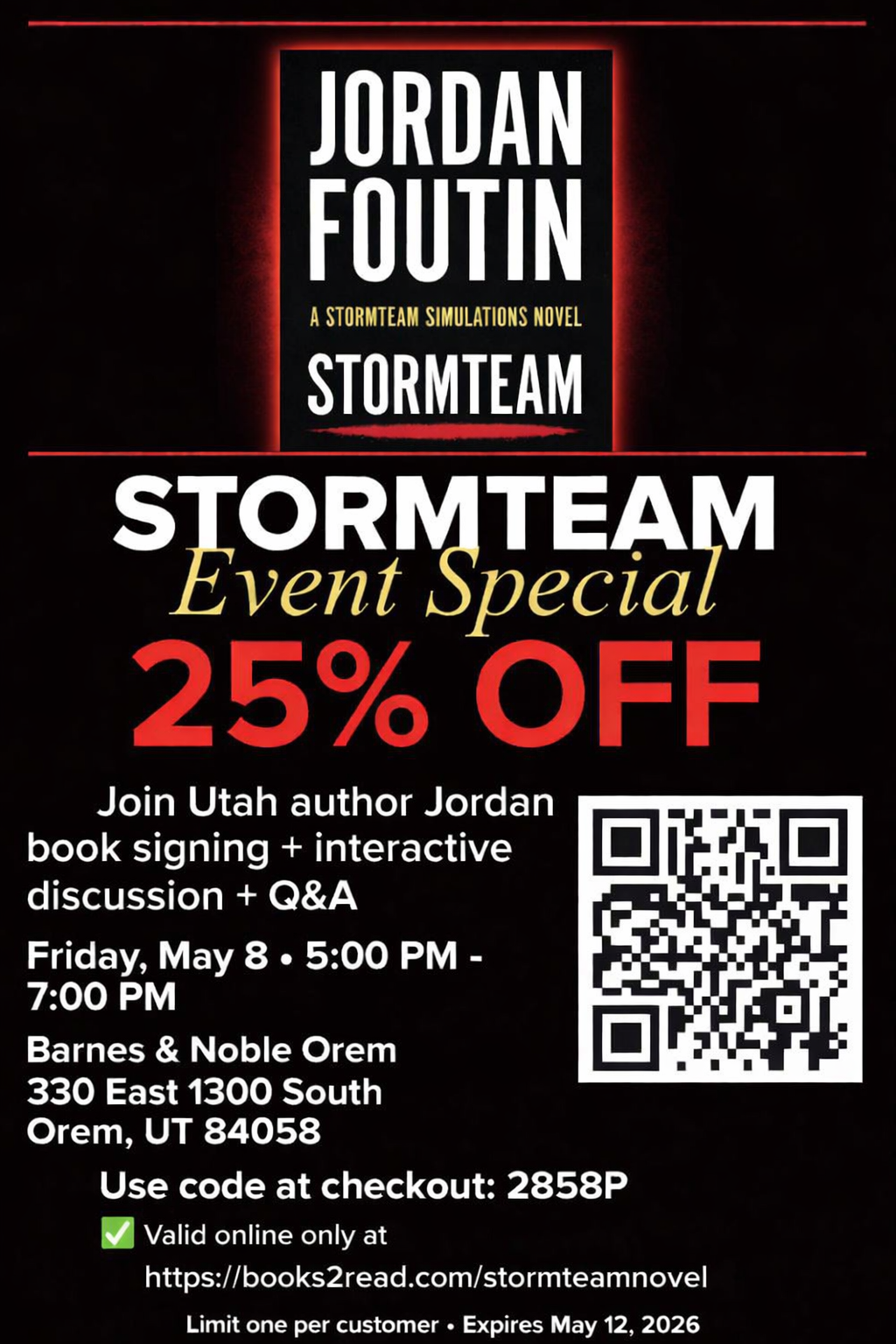 Barnes & Noble Orem Book Signing Event